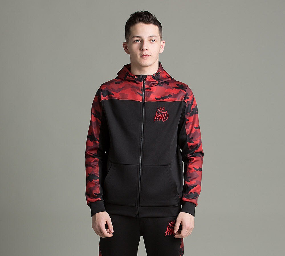 Junior Merton Panel Poly Hoodie image 1