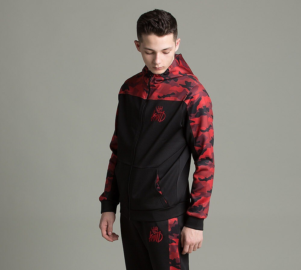 Junior Merton Panel Poly Hoodie image 3