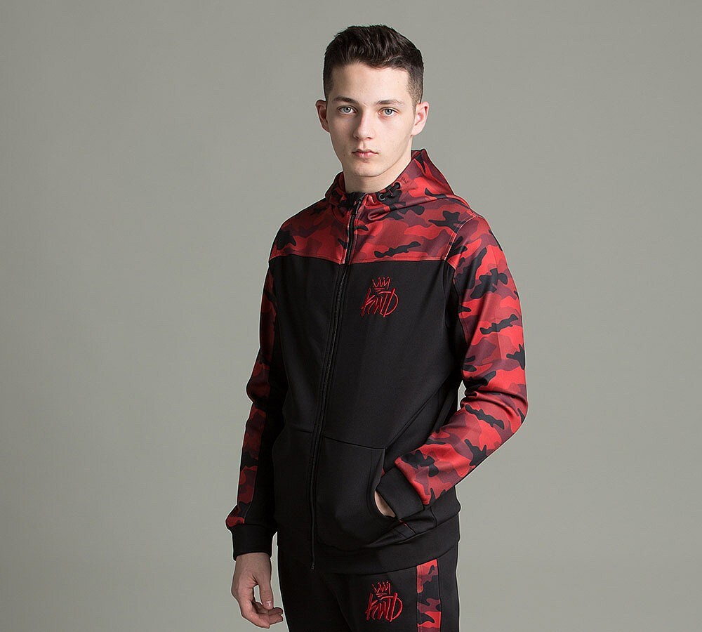 Junior Merton Panel Poly Hoodie image 4