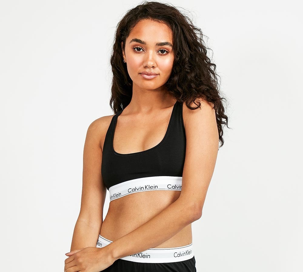 Womens Cropped Vest Bralet image 1