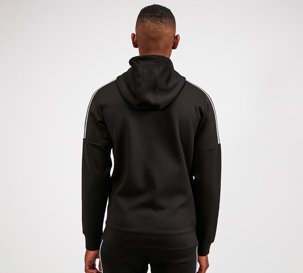 Davis Raised Print Poly Hoodie image 3