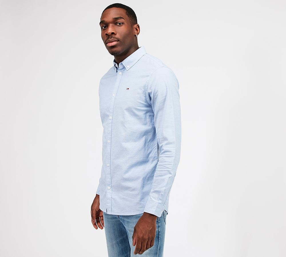 Stretched Oxford Long Sleeved Shirt image 5