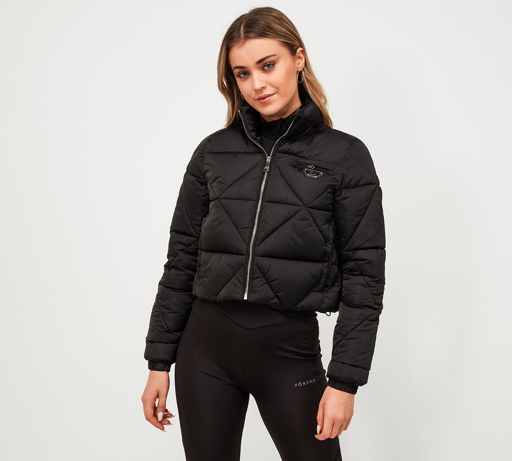 Womens Della Diamond Puffer Jacket image 5