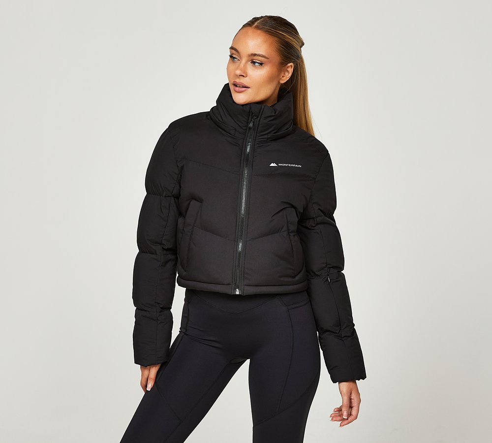Womens Vista Puffer Funnel Neck Jacket image 5