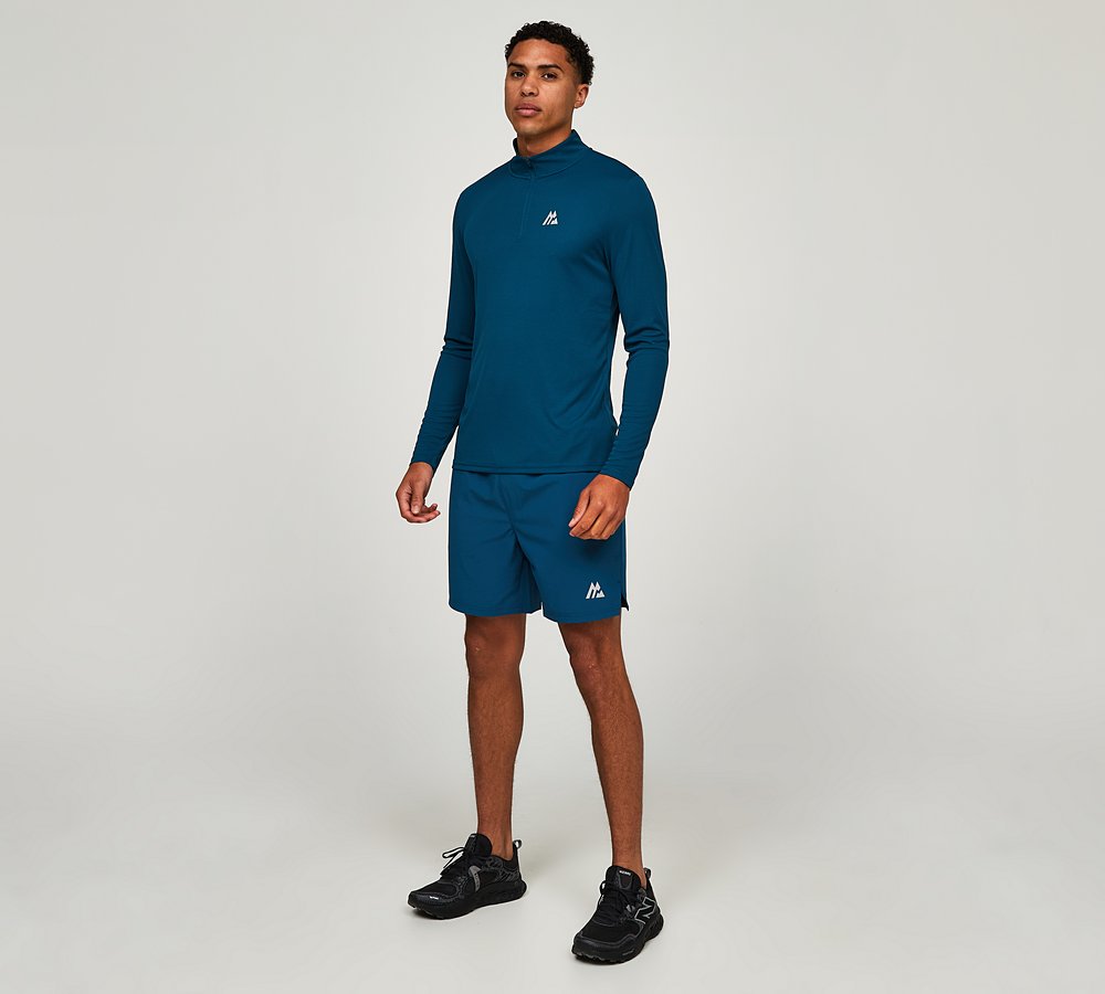 Peak Grid Quarter Zip Top image 2