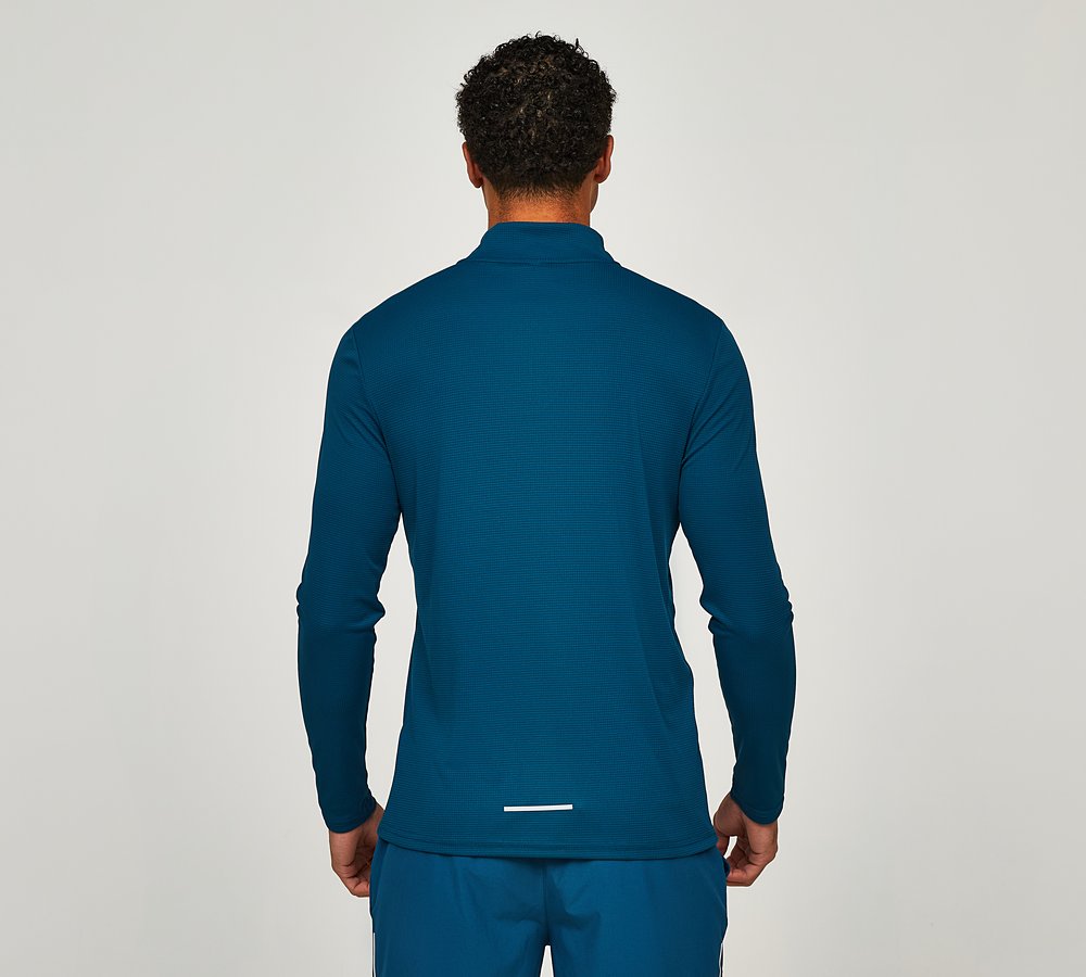 Peak Grid Quarter Zip Top image 3