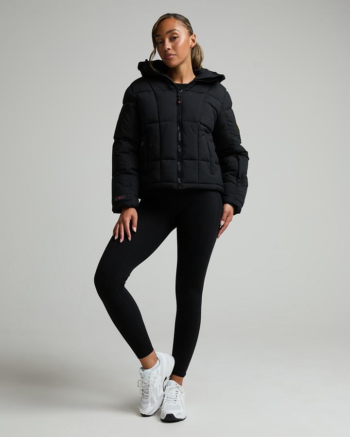 Womens Guilia Crop Puffer Jacket image 2