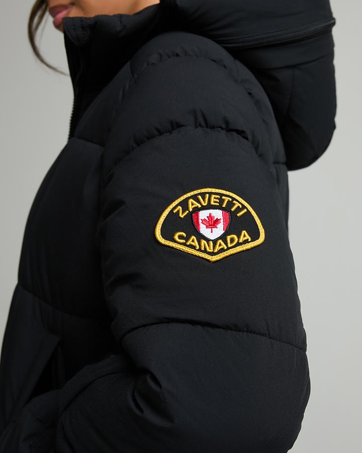 Womens Guilia Crop Puffer Jacket image 5