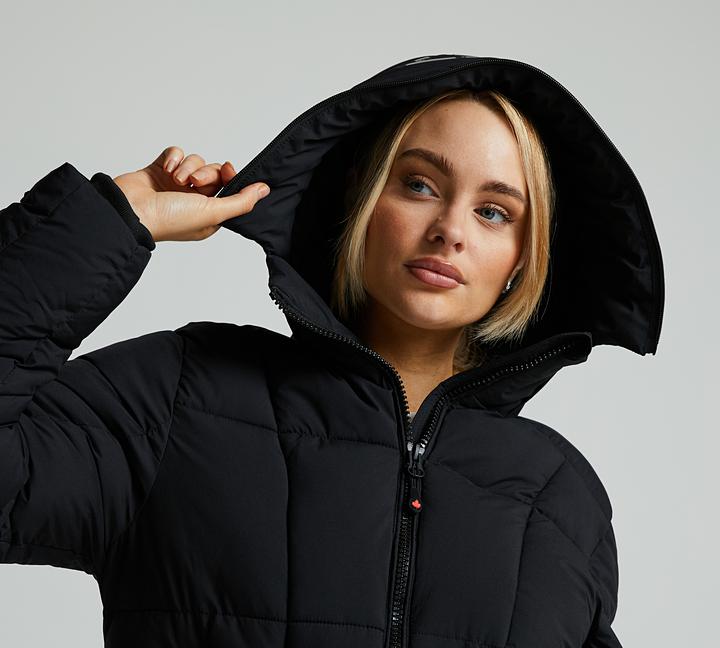 Womens Guilia Crop Puffer Jacket image 8