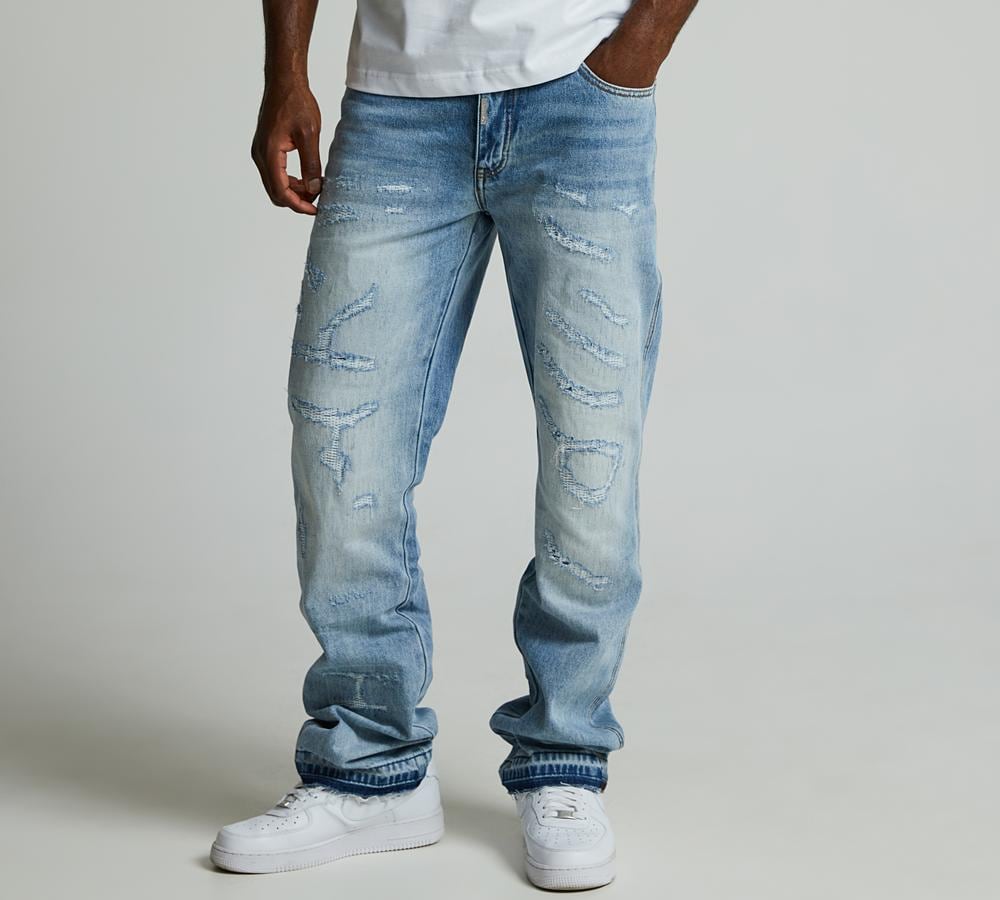 Ravi Rip Stacked Jean image 4
