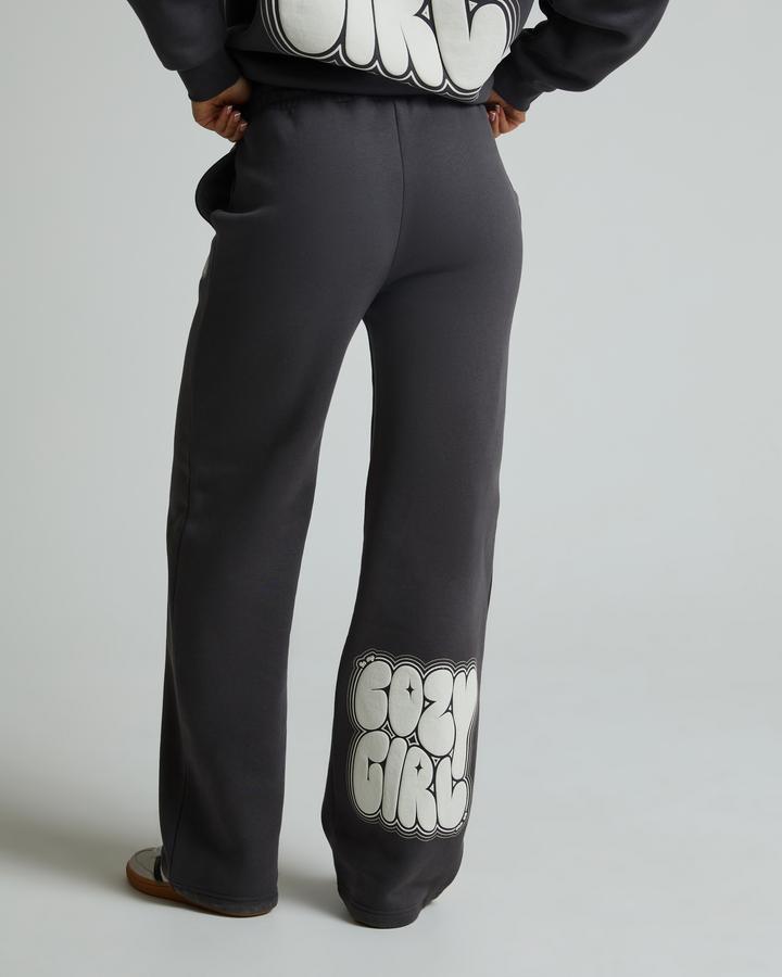 Womens Cozy Girl Open Hem Jogger image 2