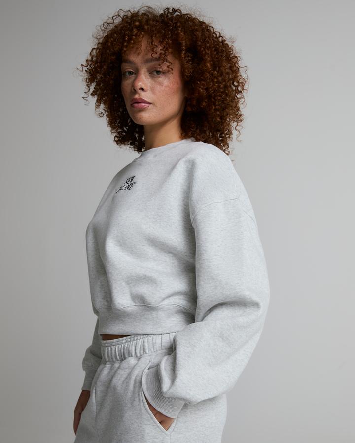 Womens Trackside Fleece Crew Sweatshirt image 4