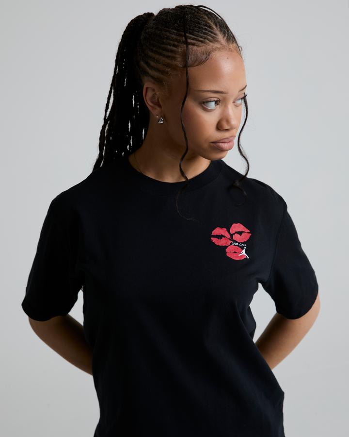 Womens Flight Short Sleeve Kiss T-Shirt image 1