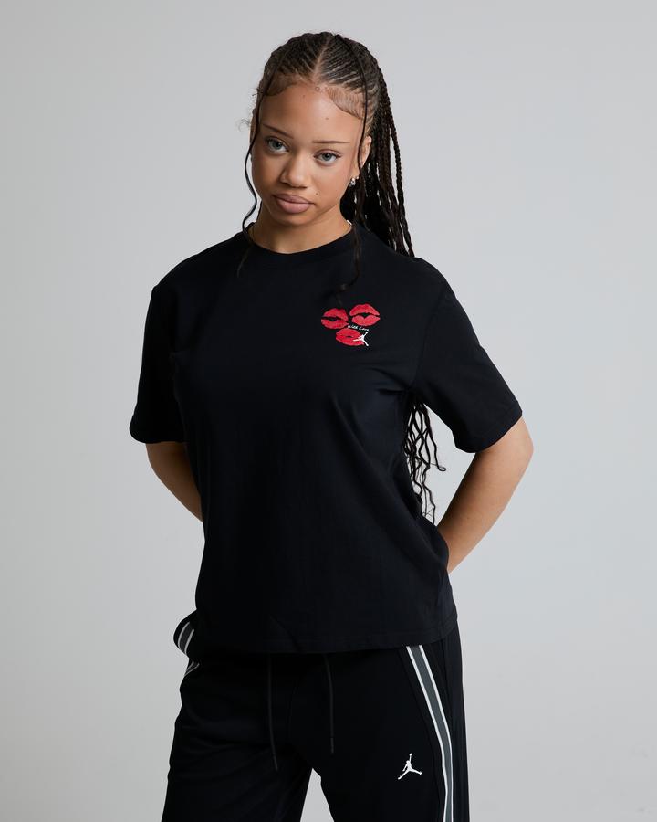 Womens Flight Short Sleeve Kiss T-Shirt image 4