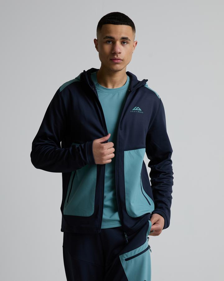 Vale Gridded Fleece Hoodie image 1