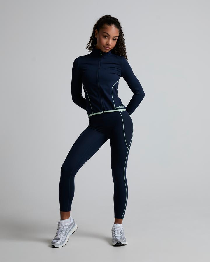 Womens Align Full Zip Long Sleeve Top image 2