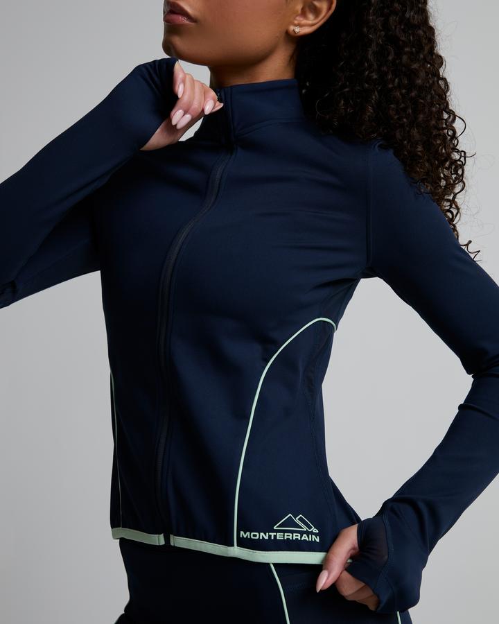 Womens Align Full Zip Long Sleeve Top image 5