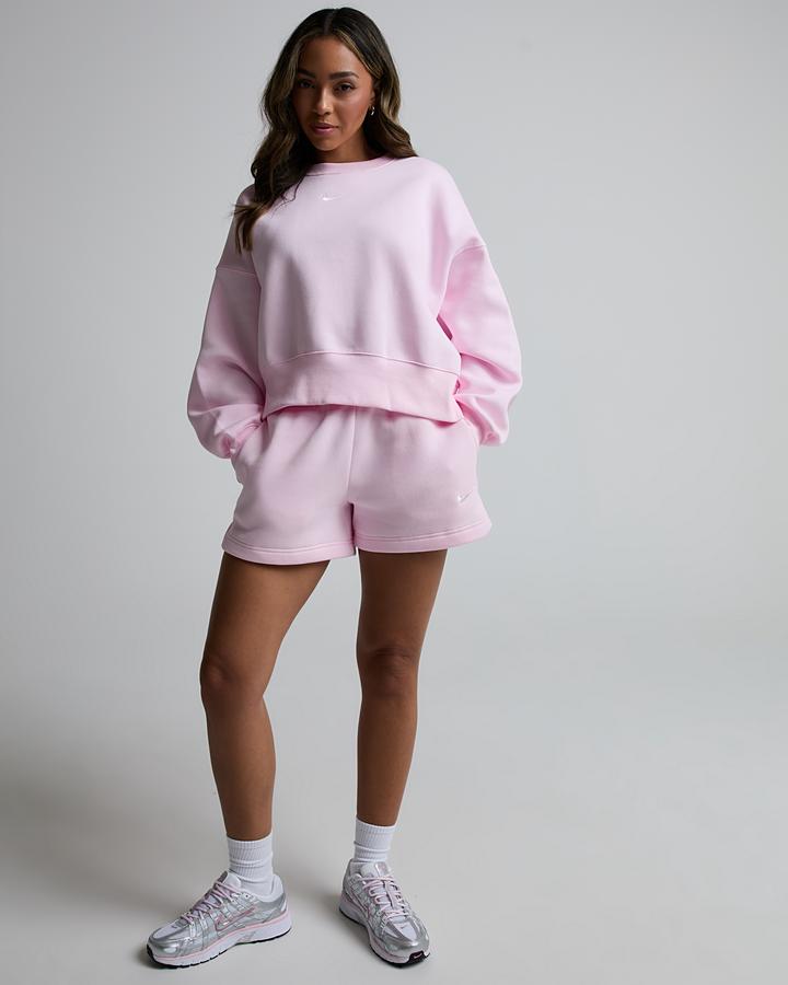 Womens Phoenix Fleece Mid-Rise 4 Inch Short image 2