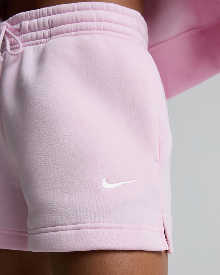 Womens Phoenix Fleece Mid-Rise 4 Inch Short image 5