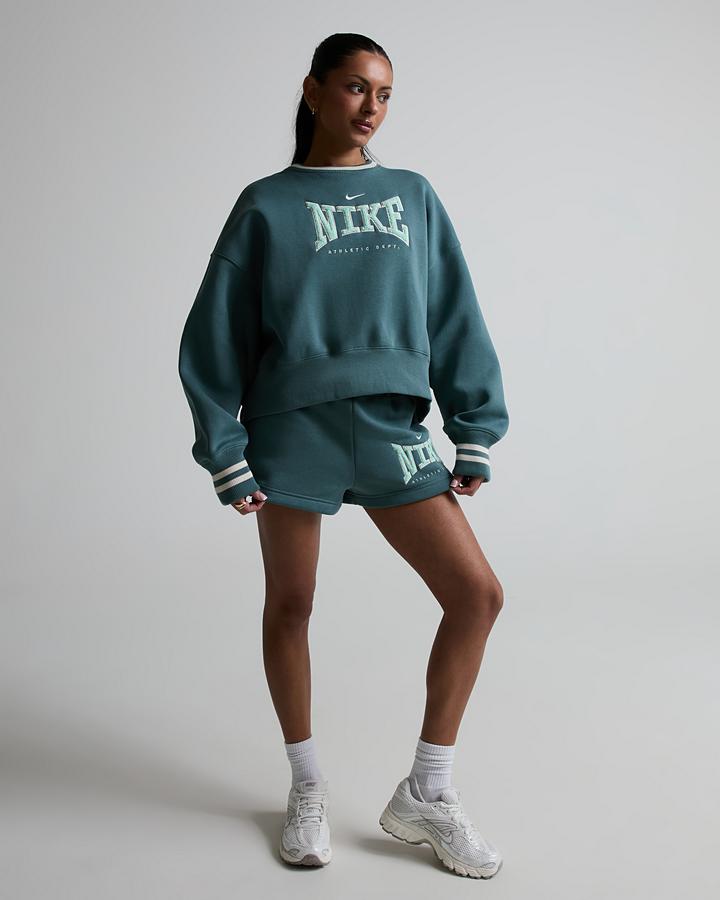 Womens Phoenix Fleece High-Waisted 4 Inch Short image 2