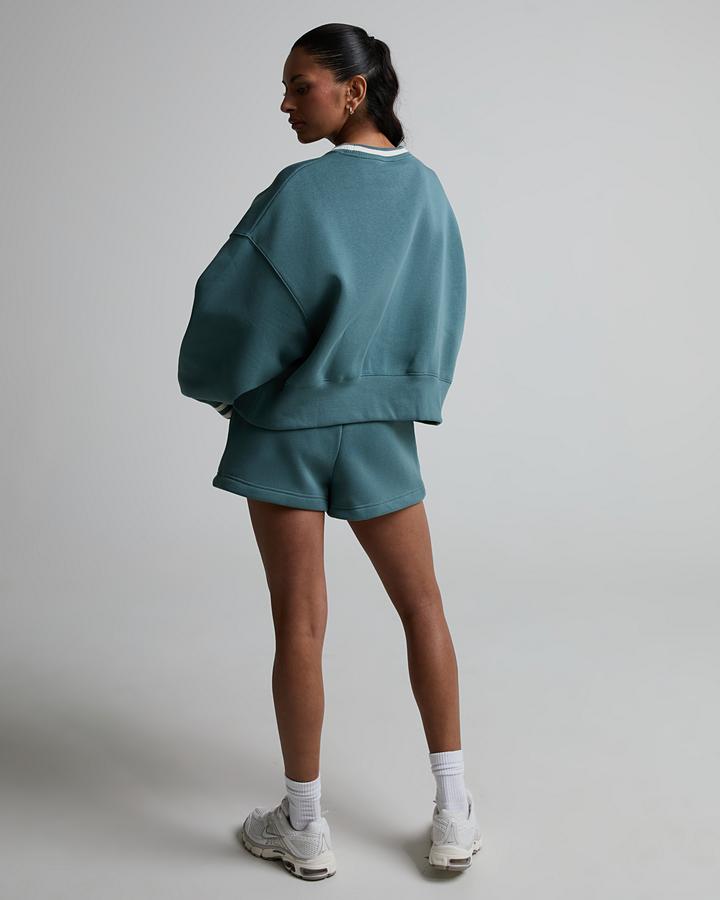 Womens Phoenix Fleece High-Waisted 4 Inch Short image 3