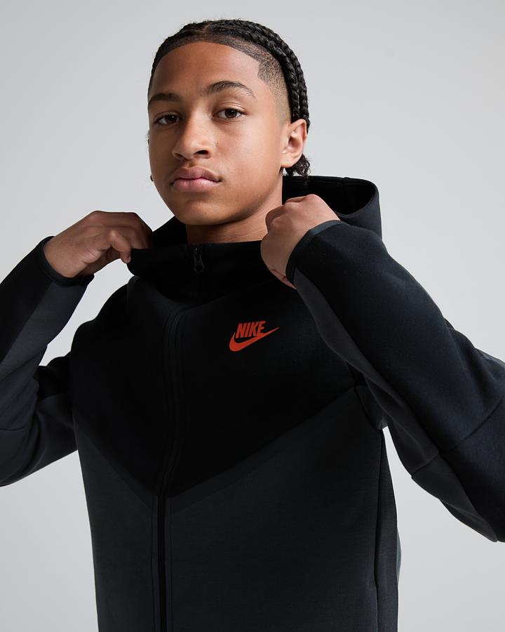 Junior Tech Fleece Full Zip Hoodie image 4