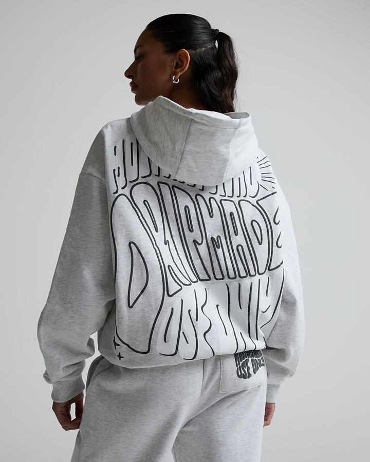 Womens Lotto Boxy Fit Overhead Hoodie image 1