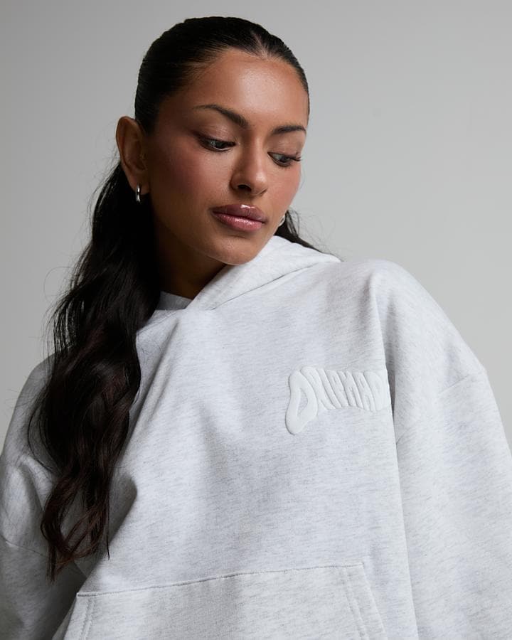 Womens Lotto Boxy Fit Overhead Hoodie image 4