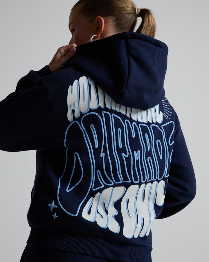 Womens Lotto Boxy Fit Zip Through Hoodie image 6