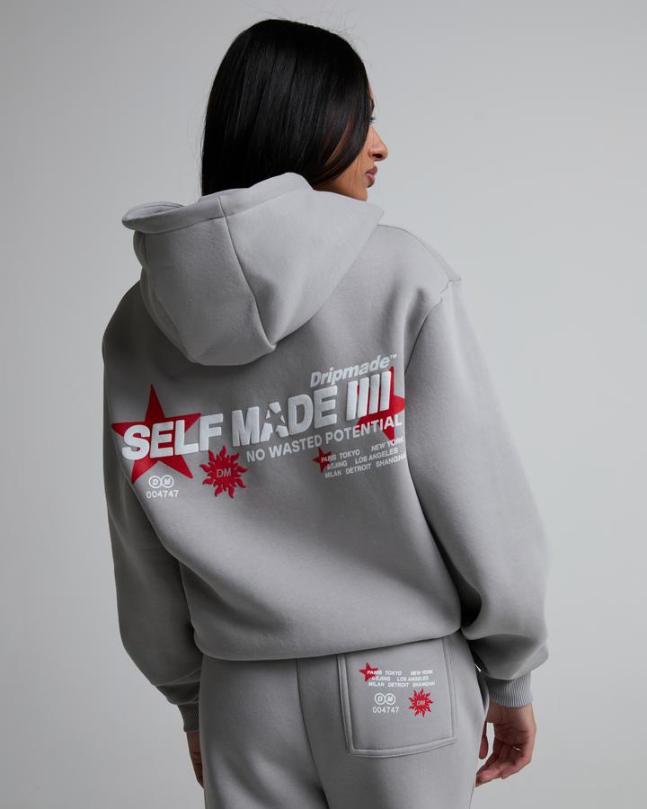 Womens Potential Boxy Fit Full Zip Hoodie image 3