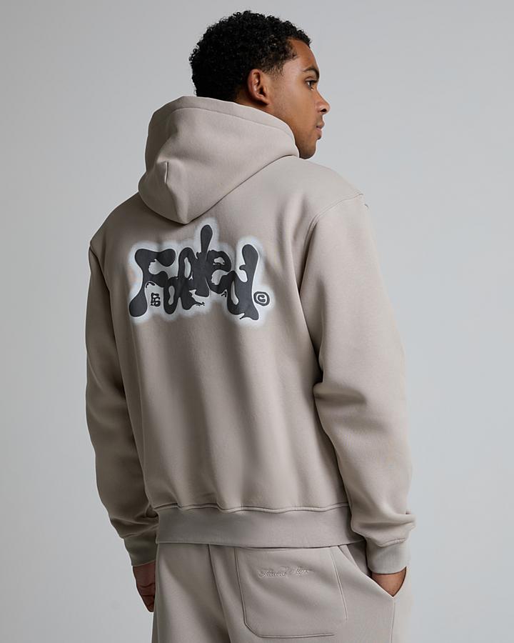 Liquid Puff Air Brush Overhead Hoodie image 1