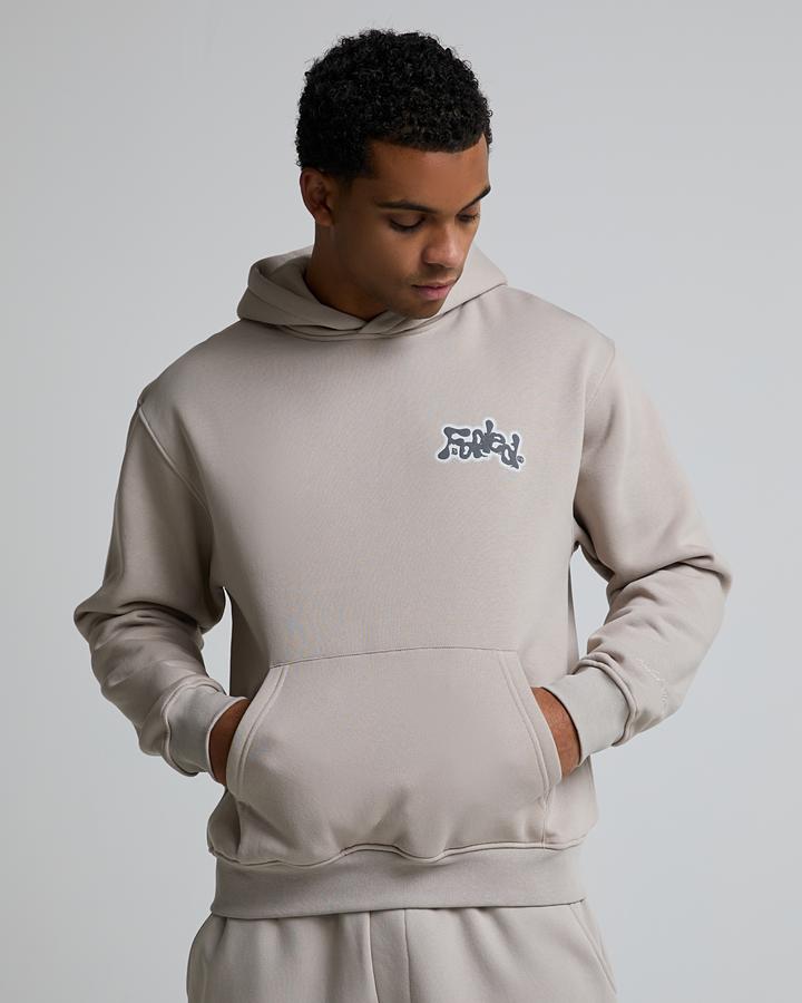 Liquid Puff Air Brush Overhead Hoodie image 2