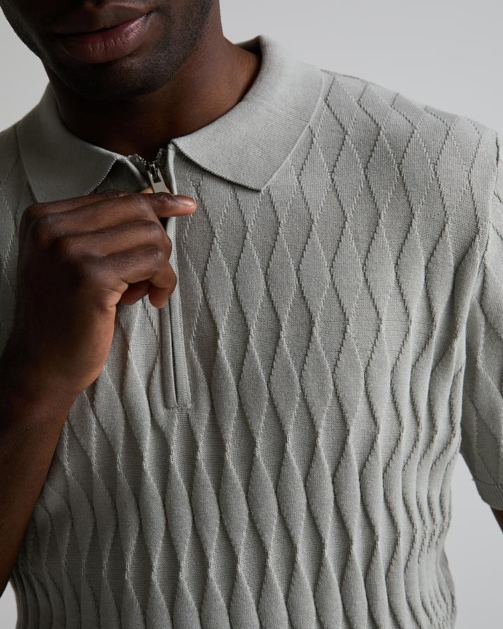 Egyptian Diamond Short Sleeved Polo image 5