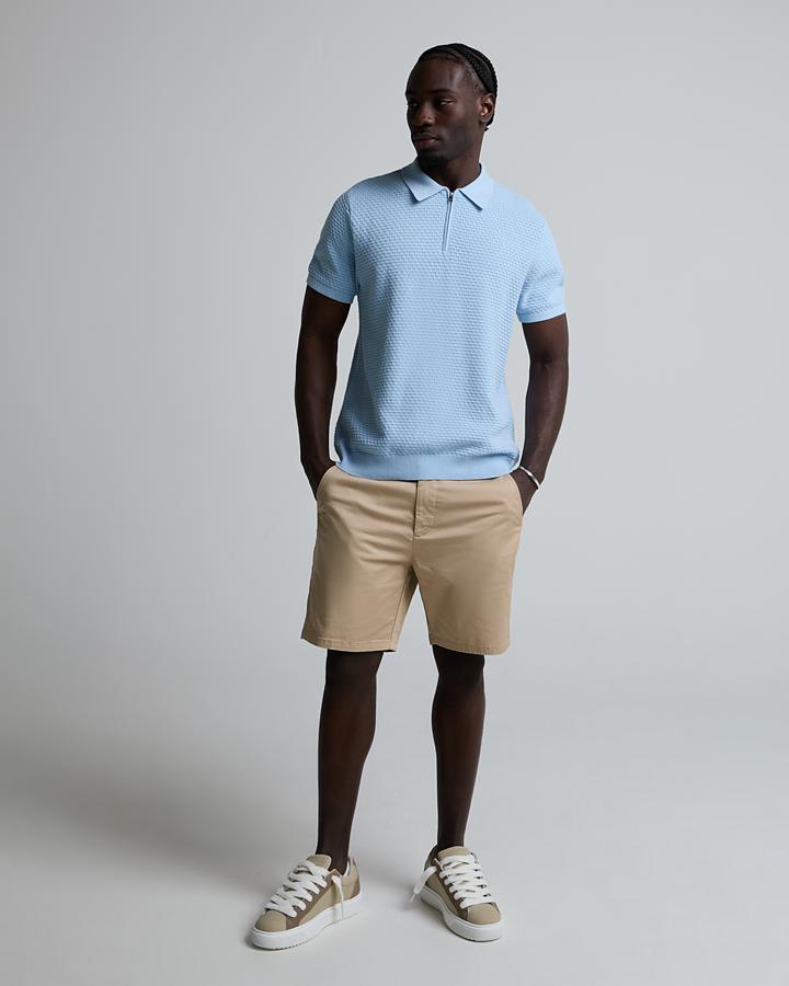 Micro Square Revere Short Sleeved Polo Shirt image 2