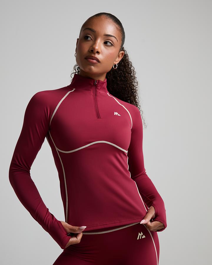 Womens Accolade Quarter Zip Top image 1