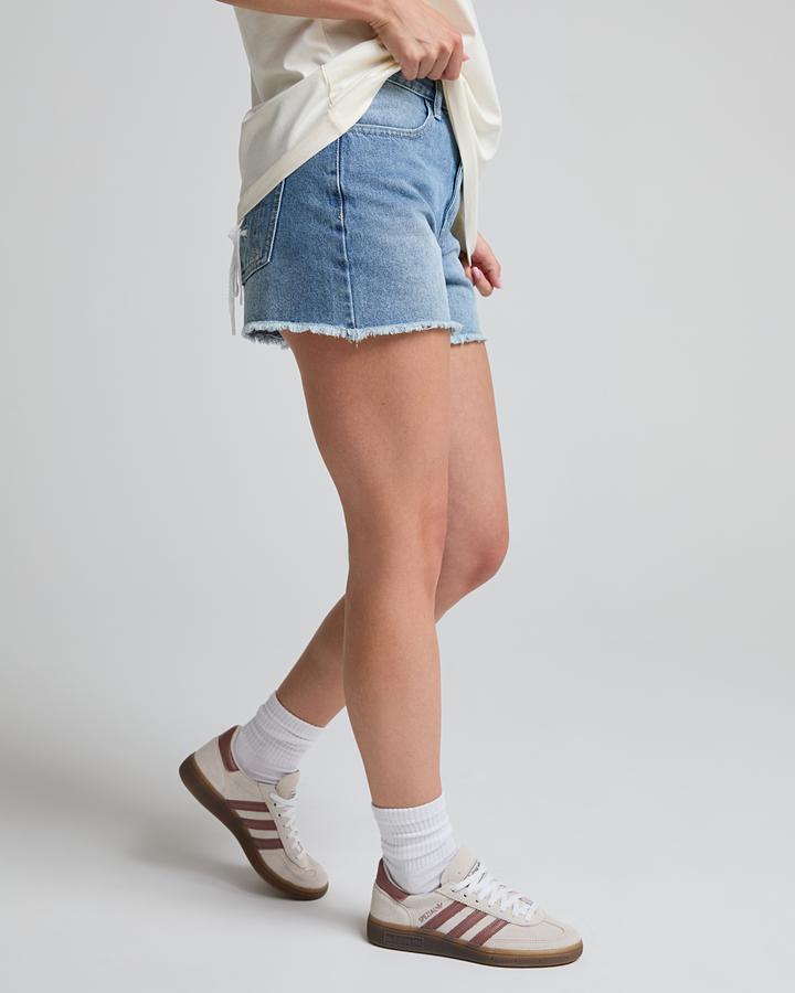 Womens Ivy Lace Denim Short image 5