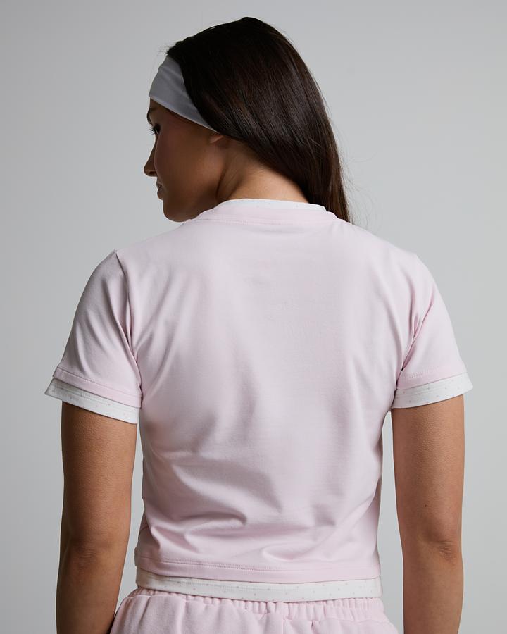 Womens Polka Layer T-Shirt image 3