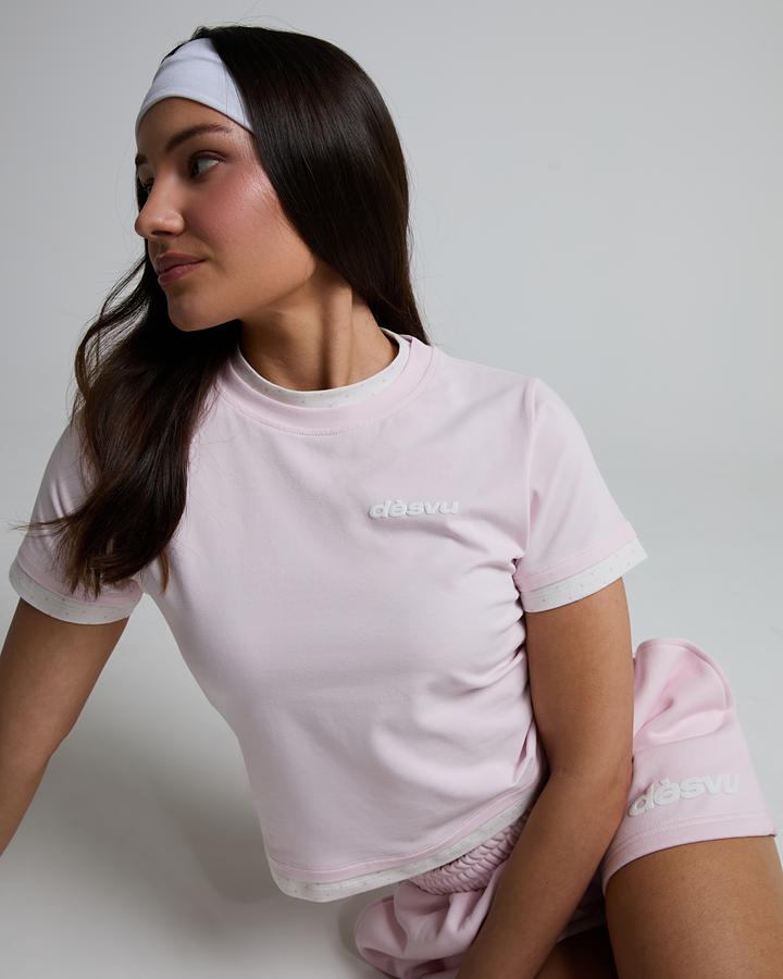 Womens Polka Layer T-Shirt image 4