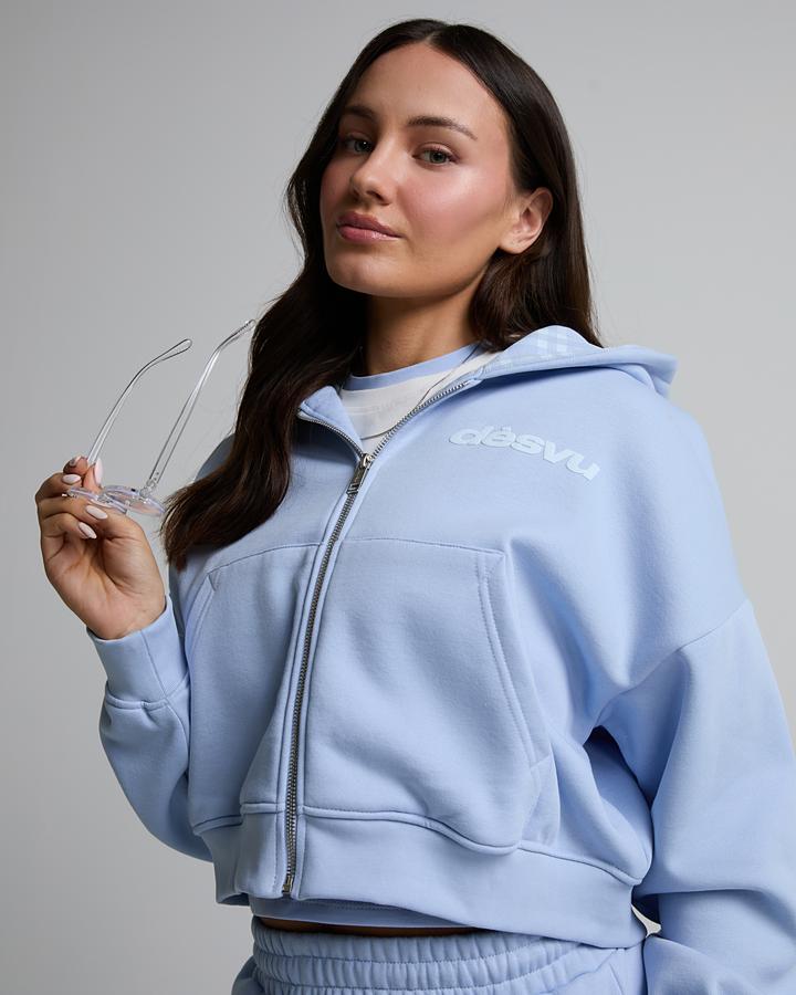 Womens Check Hoodie image 3