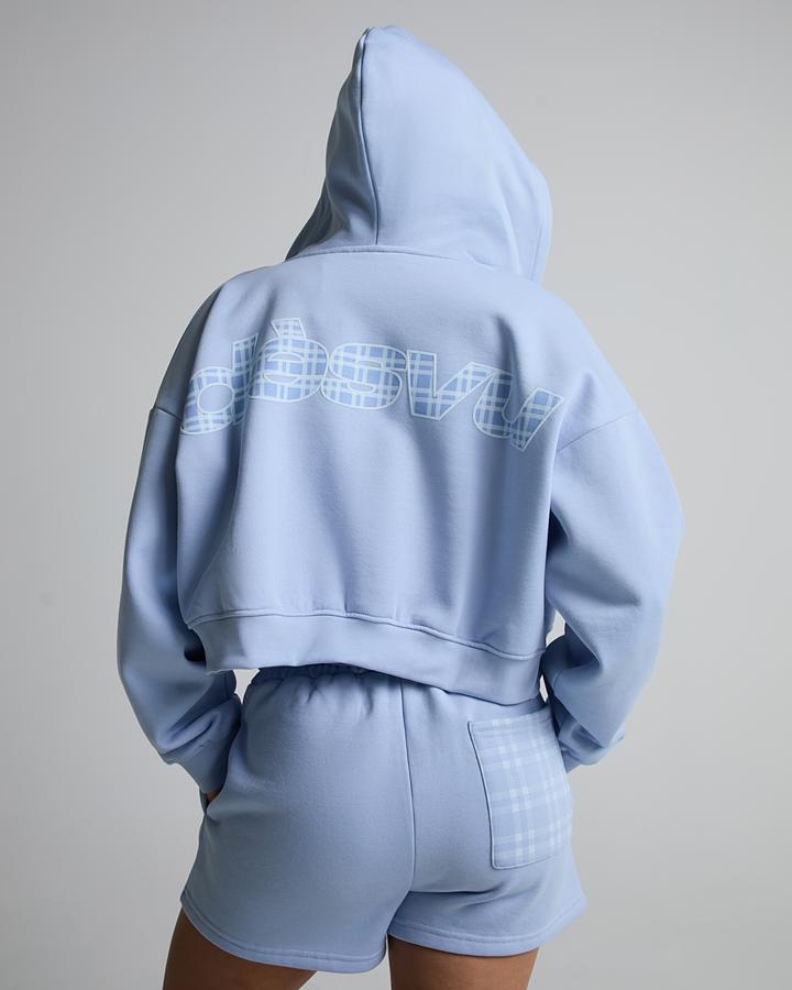 Womens Check Hoodie image 5