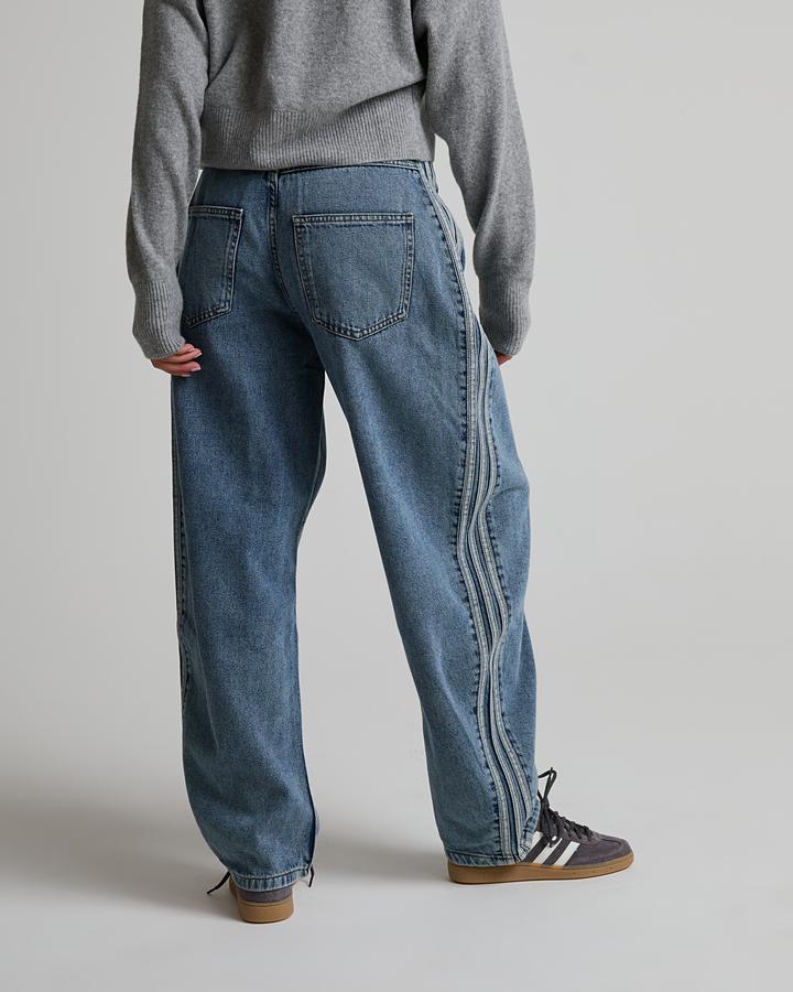Womens Denim Barrel Jean image 3