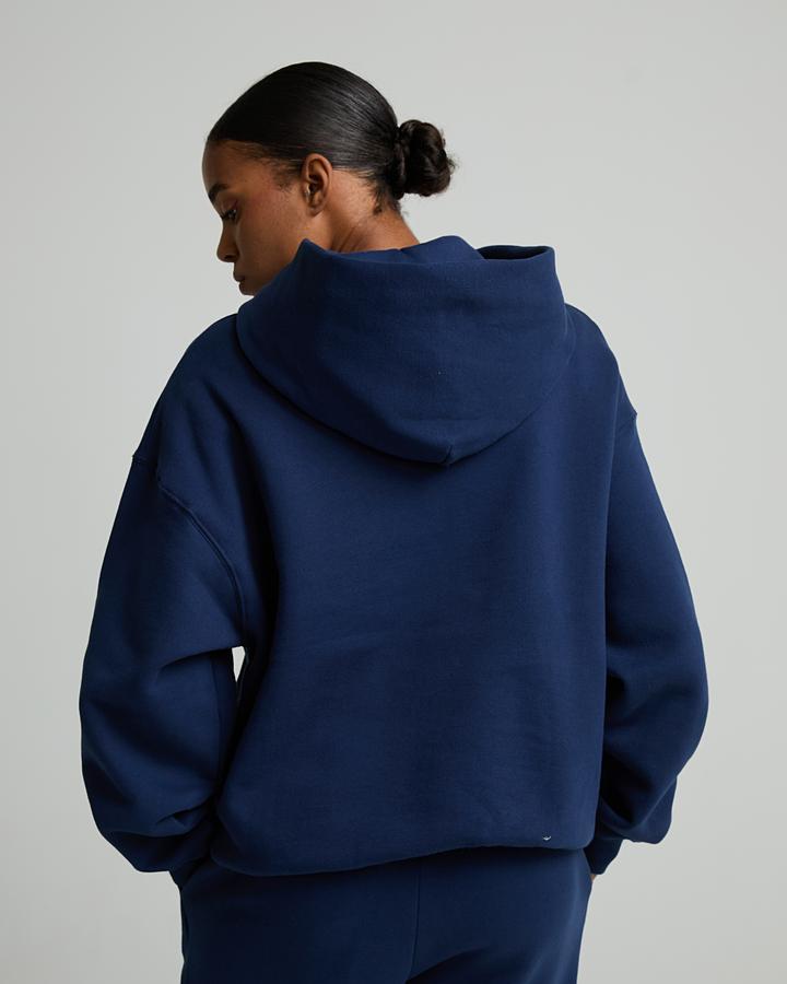 Womens Studio Fleece Oversize Hoodie image 3