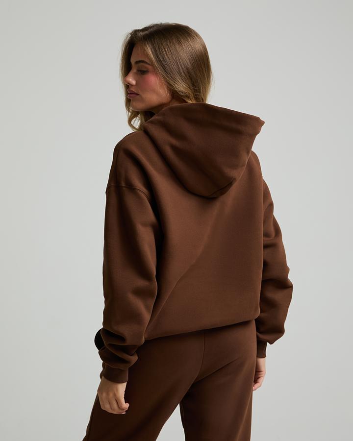 Womens Studio Fleece Oversize Hoodie image 3