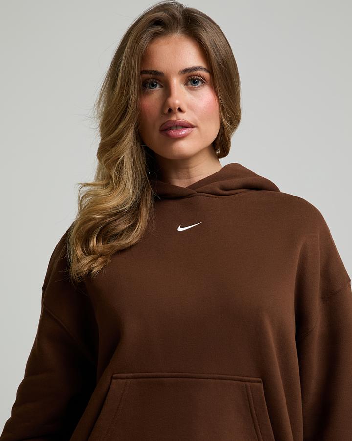 Womens Studio Fleece Oversize Hoodie image 4