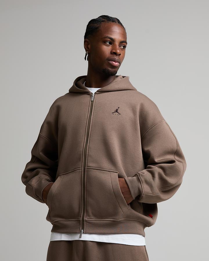 Brooklyn Oversize Fleece Full Zip Hoodie image 1