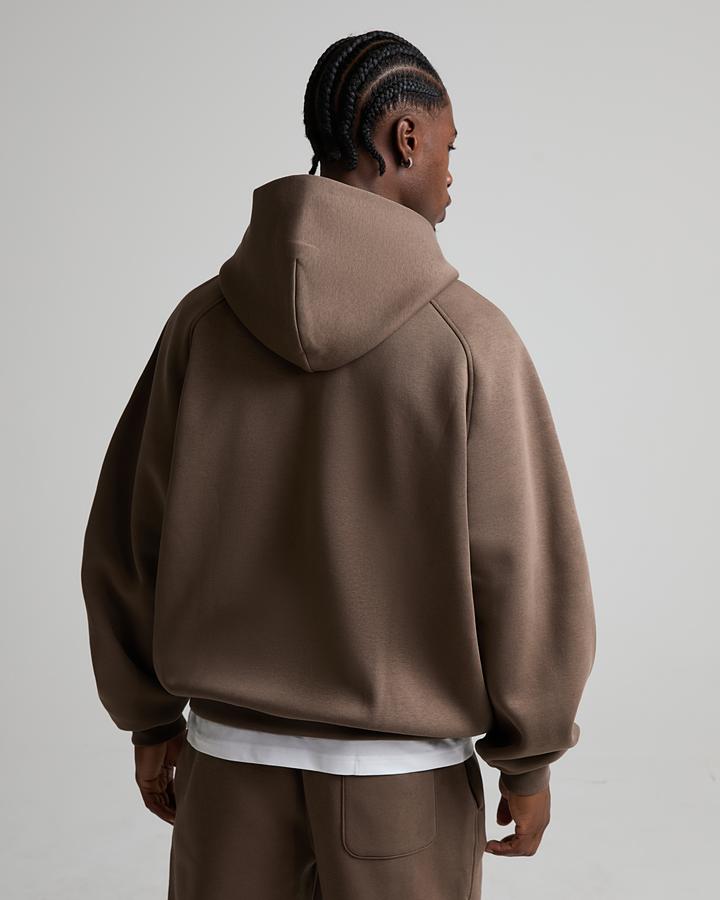 Brooklyn Oversize Fleece Full Zip Hoodie image 3