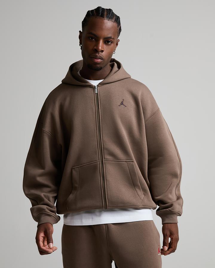 Brooklyn Oversize Fleece Full Zip Hoodie image 4
