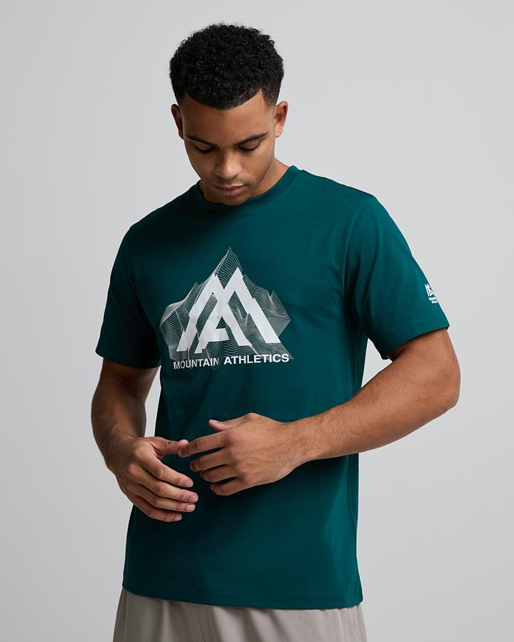 Topographic Regular Short Sleeve T-Shirt image 4