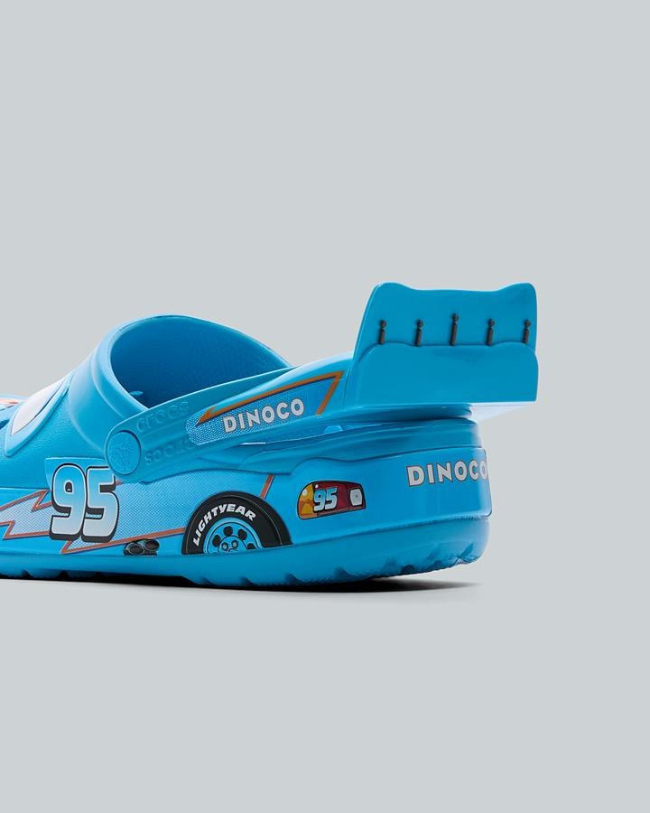 Lightning McQueen Dinoco Crocband Clog image 6