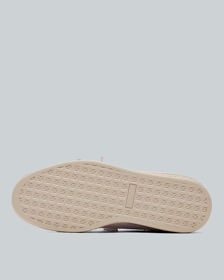 Womens Suede Bloom Trainer image 4